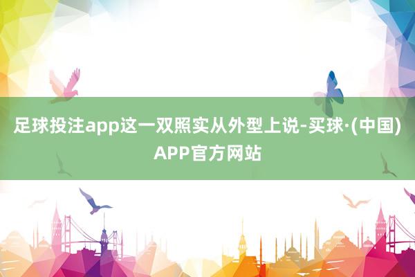 足球投注app这一双照实从外型上说-买球·(中国)APP官方网站