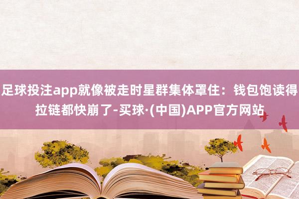足球投注app就像被走时星群集体罩住:钱包饱读得拉链都快崩了-买球·(中国)APP官方网站