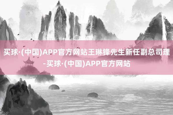 买球·(中国)APP官方网站王琳锋先生新任副总司理-买球·(中国)APP官方网站